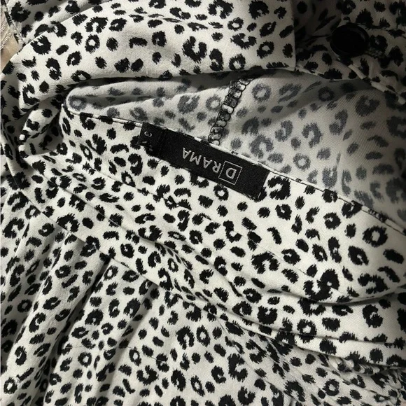 Leopard Print Button-Down Dress - Picture 4 of 4